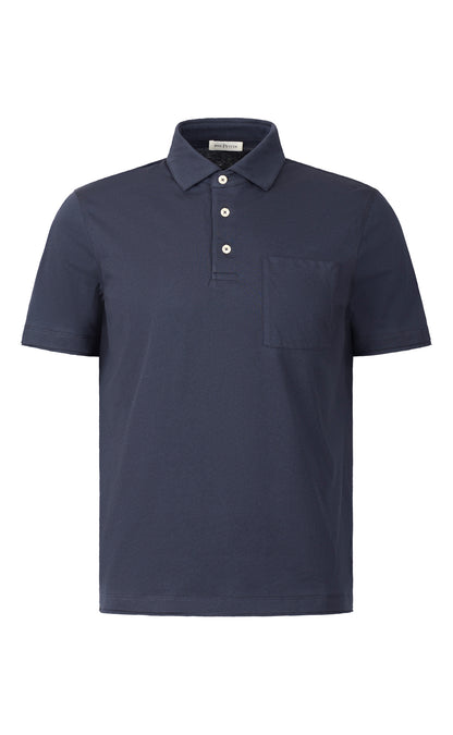 Polo shirt in the finest Pima cotton jersey, regular fit