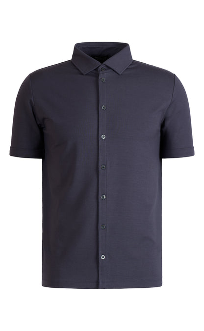 Short-sleeved shirt made of viscose premium jersey