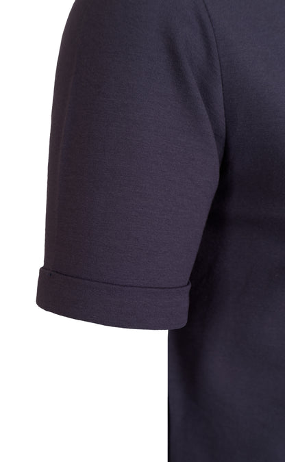 Short-sleeved shirt made of viscose premium jersey