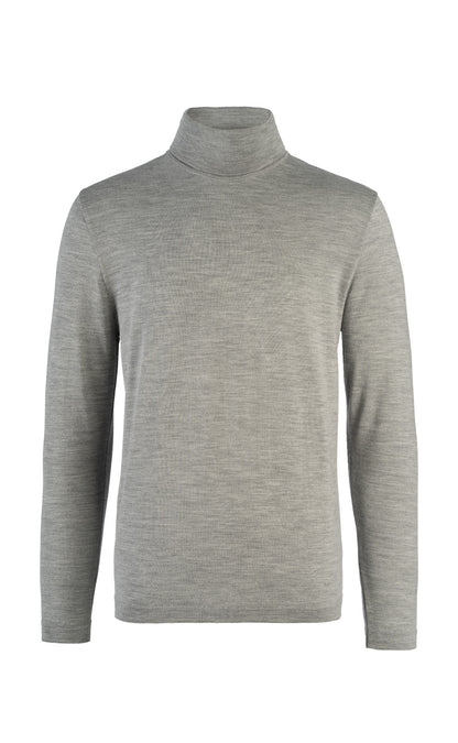 turtleneck sweater merino silk