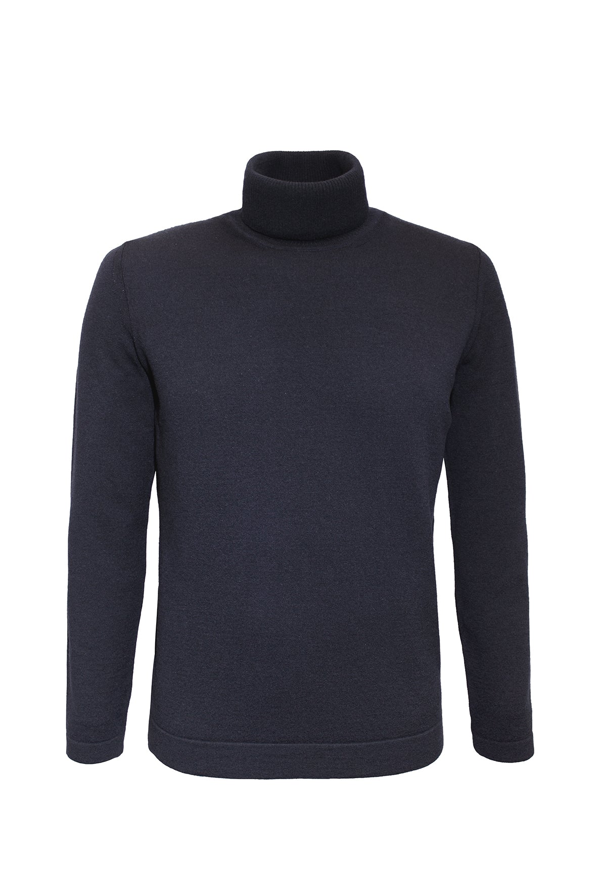 turtleneck sweater made of merino wool with stretch
