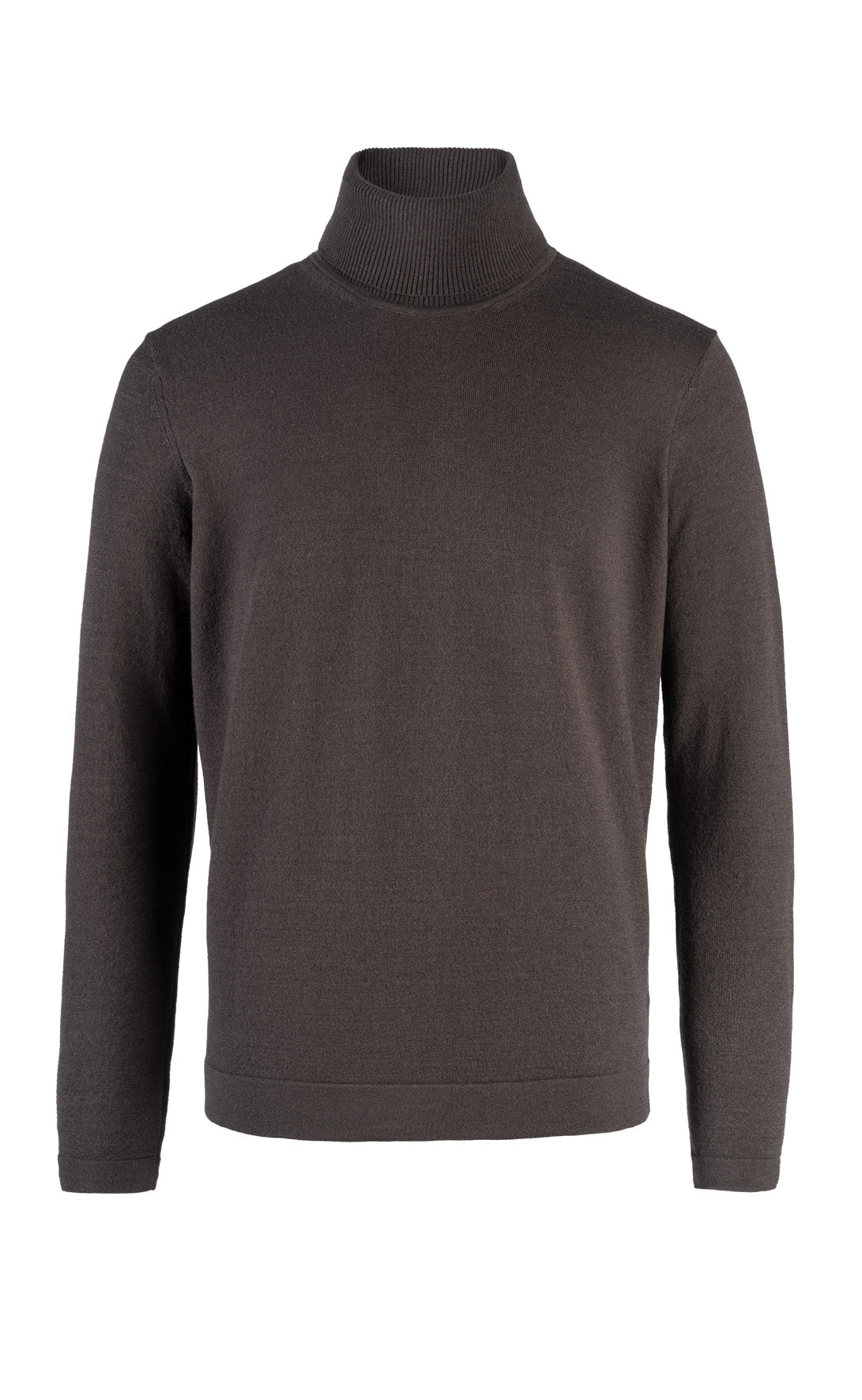 turtleneck sweater made of merino wool with stretch