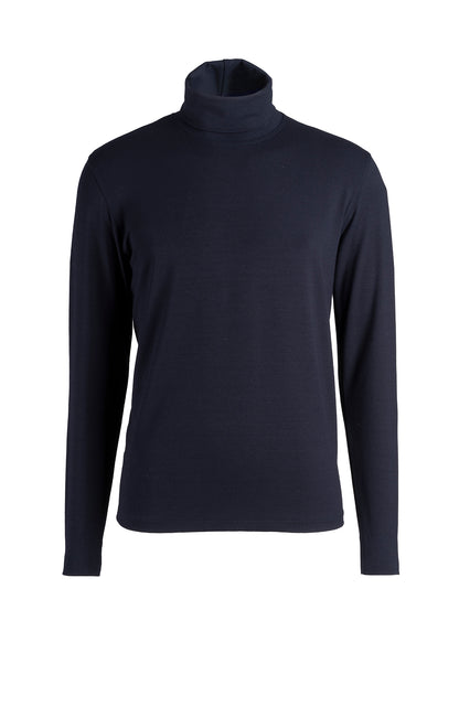turtleneck long sleeve, viscose premium jersey