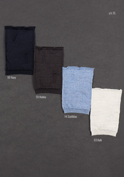 Innovative zip-up gilet in a quilted look made from the finest merino wool, relaxed fit