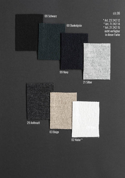 Zipptroyer made of Merino wool