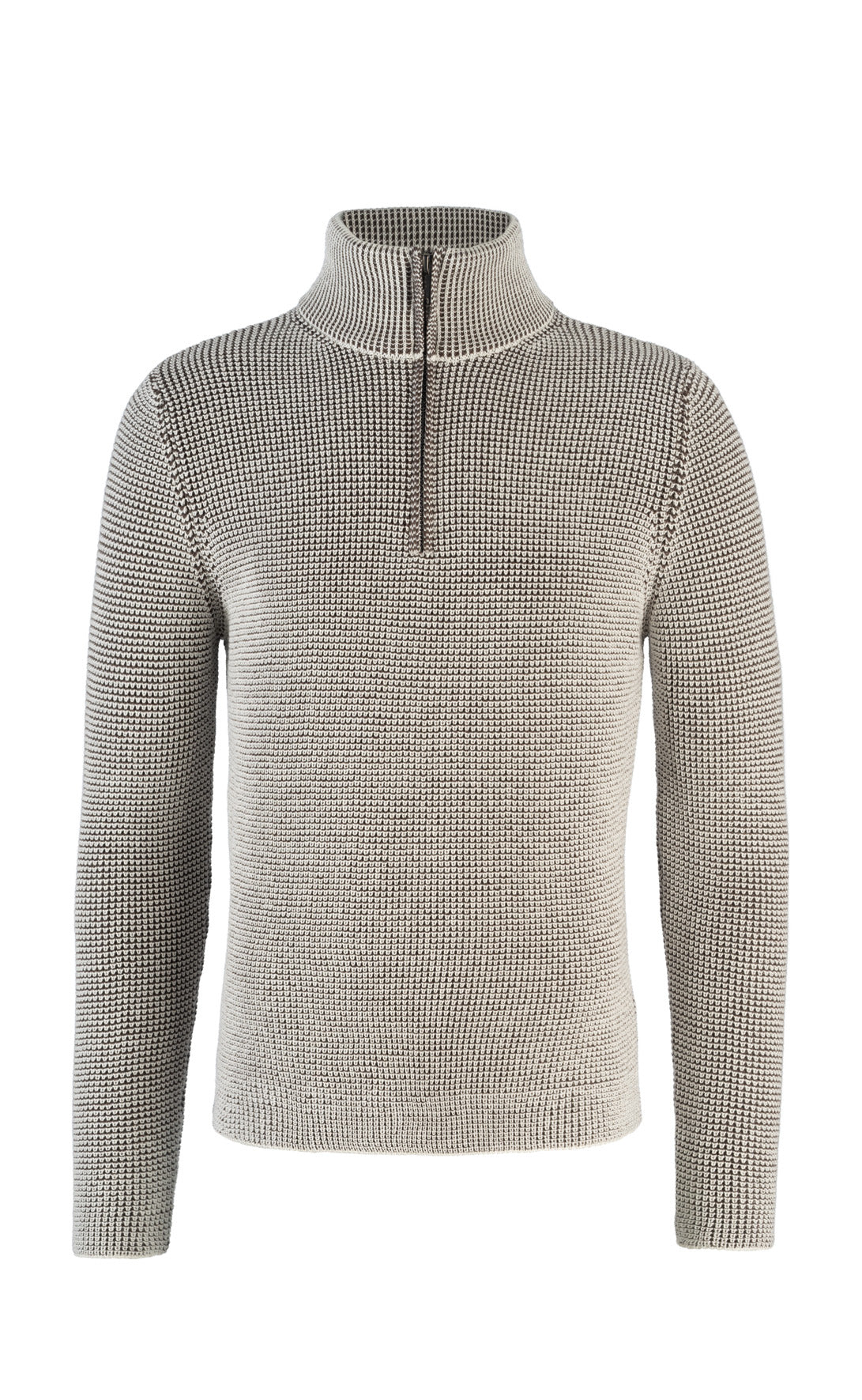 Zipptroyer aus &gt;10.000m feinster Merinowolle, regular fit