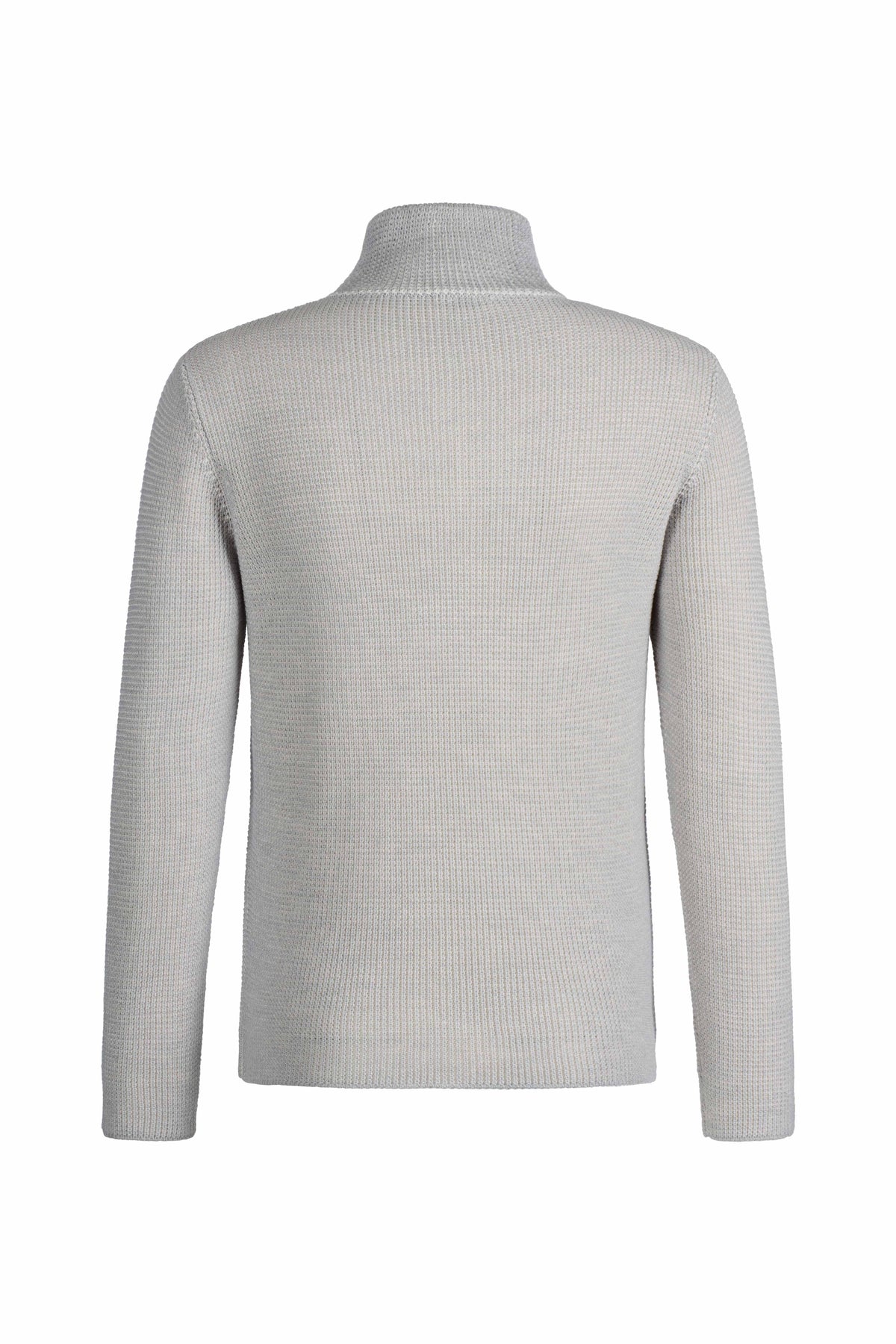 Zipptroyer aus 10.000 Meter feinster Merinowolle, regular fit