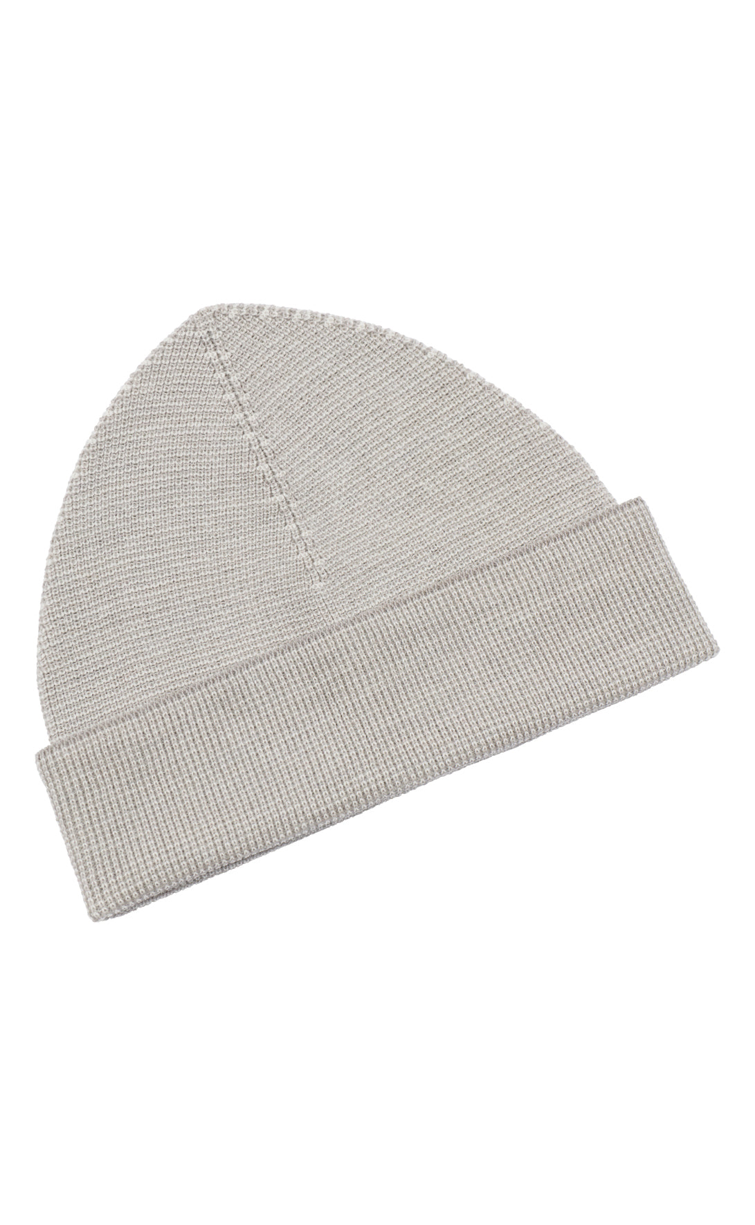 Merino wool hat, pearl knit
