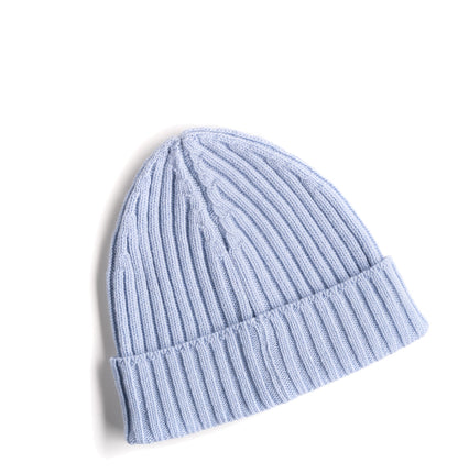 cashmere-merino blend hat