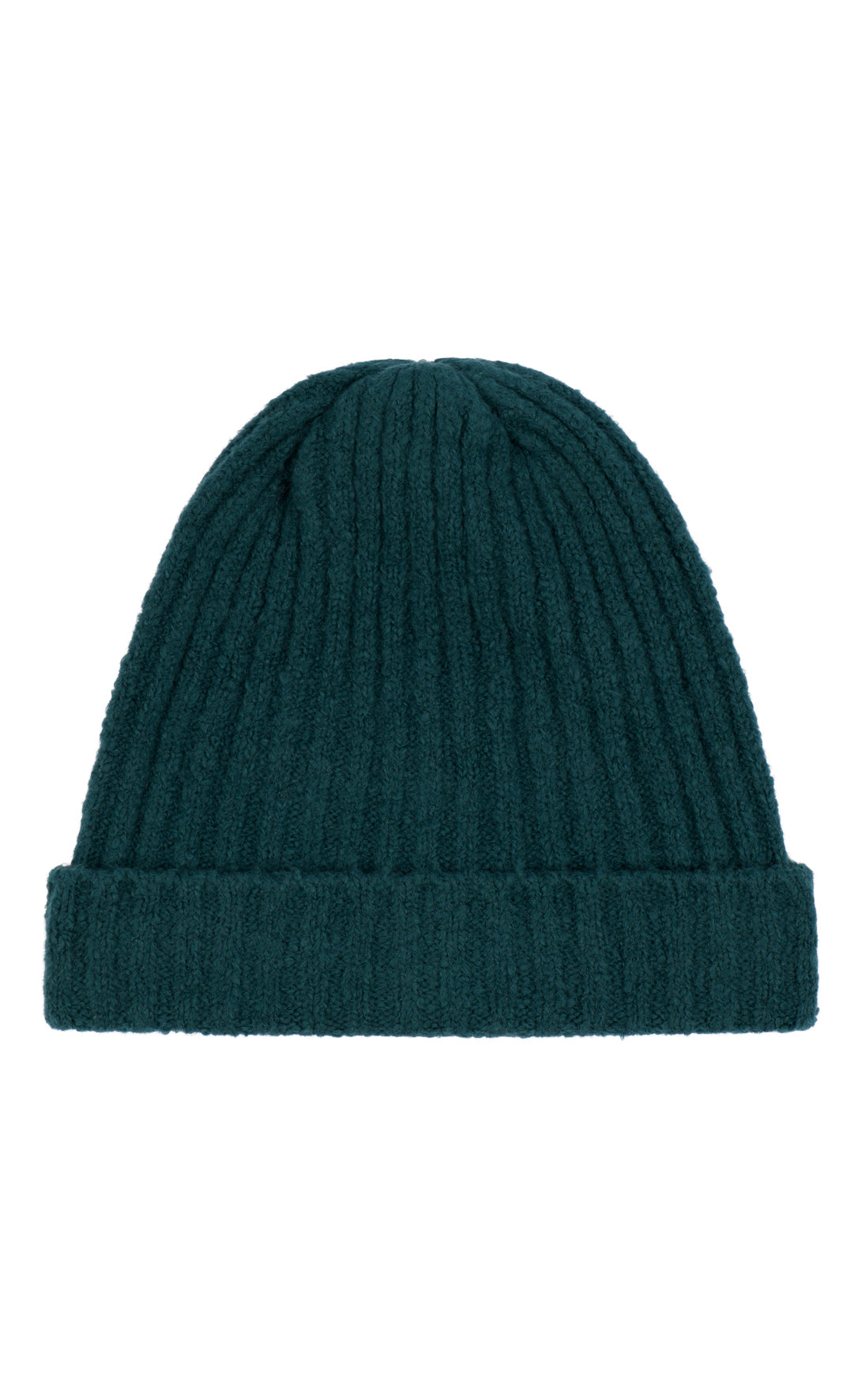 Ribbed beanie in skin-friendly organic winter cotton