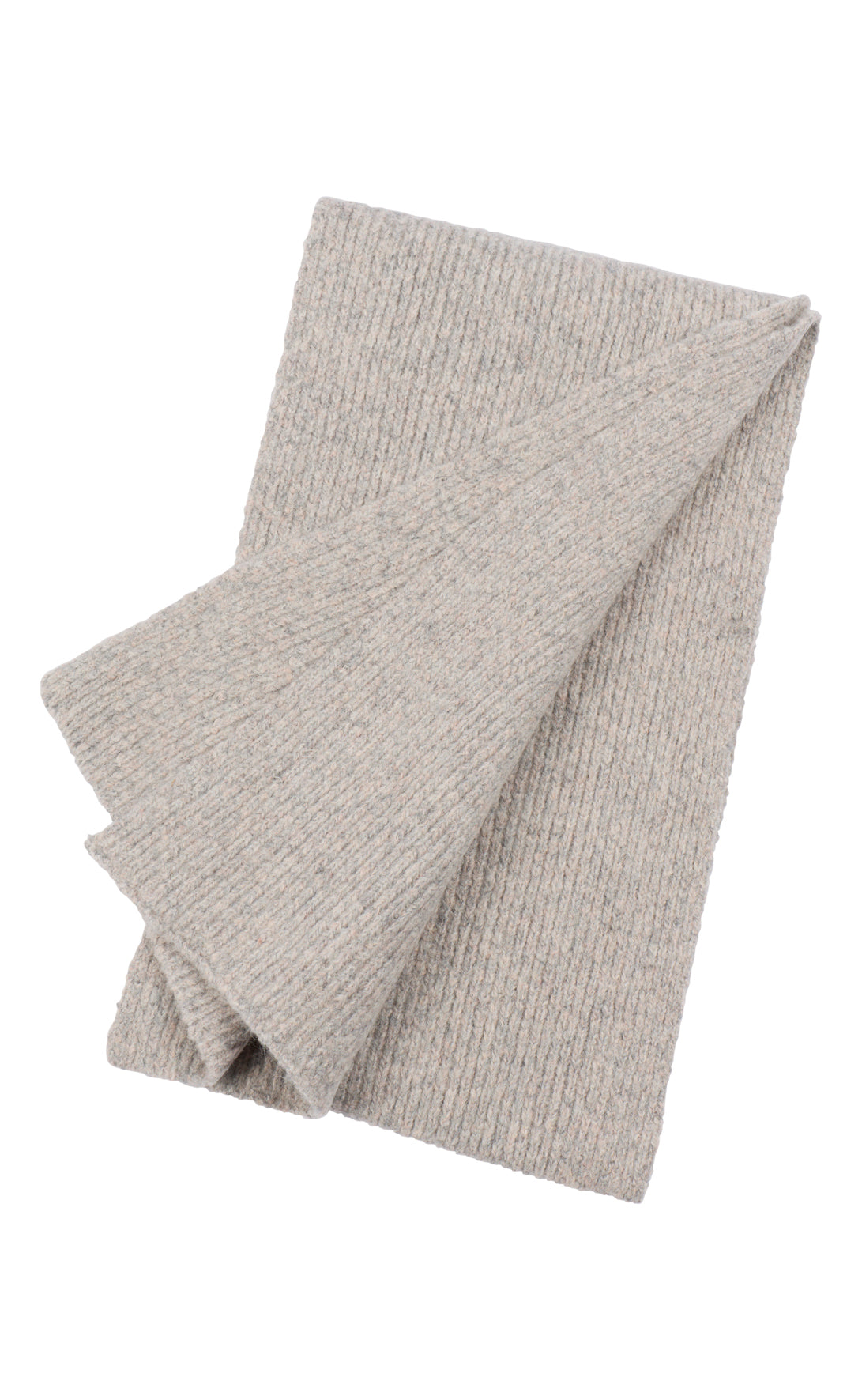 Tweed-look scarf